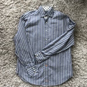 Thomas Dean Button Down Shirt, Sz L